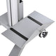 TheDisplayOutlet NexusX 2×2 Quad-Monitor Mobile Computer Cart for 10-21in Screens Image