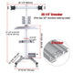 TheDisplayOutlet Mobile Computer Cart with Power Dual Monitor Mount Image