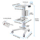 TheDisplayOutlet NexusX Mobile Laptop Cart with Power Outlet Image
