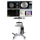 TheDisplayOutlet NexusX 2×2 Quad-Monitor Mobile Computer Cart for 10-21in Screens Image