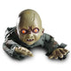 TheDisplayOutlet Zombie Baby Animated Auto Crawling Halloween Prop Image