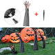 Lawn Zombie Hands 4 Pairs Scary Fake Hands Outdoor Decorations