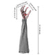 TheDisplayOutlet Lawn Zombie Hands 4 Pairs Scary Fake Hands Outdoor Decorations Image