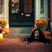 Halloween Decoration Zombie with Lighted Eyes Animatronic