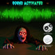 Halloween Decoration Zombie with Lighted Eyes Animatronic