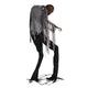 TheDisplayOutlet 7ft Pumpkin Head Scorched Scarecrow Halloween Decoration Image