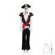 5'5" Full Body Cowboy Pirate Skeleton Posable Halloween Decoration