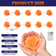 TheDisplayOutlet 10' Marigold Lights 20 LEDs Halloween Garland Day of Dead, 2ct. Image