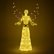 TheDisplayOutlet 67" Large Lighted Angel Outdoor Christmas Display Image