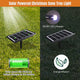 TheDisplayOutlet 9' LED Christmas Tree Lights Solar Powered Image