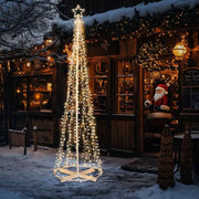 TheDisplayOutlet 12' LED Christmas Tree Lights Solar Powered Image