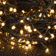 TheDisplayOutlet 28ft Christmas Tree Lights for Flag Pole 20'Hx26'D Warm White Image