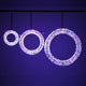 3pcs Light Up Wreath Outdoor for Door Windows