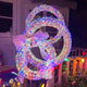 TheDisplayOutlet 3pcs Light Up Wreath Outdoor for Door Windows Image