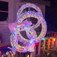TheDisplayOutlet 3pcs Light Up Wreath Outdoor for Door Windows Image