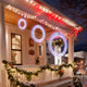 TheDisplayOutlet 15in. Over the Door Wreath Holder Hanger Image