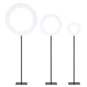 TheDisplayOutlet 3ft Adjustable Steel Wreath Stand Display Pole Mount 3ct/pk Image