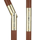 TheDisplayOutlet Patio Umbrella Tilt Wooden 9ft 8-Rib 250gsm solution-dyed Canopy Image