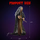 TheDisplayOutlet Halloween Witch with Crutch Animated Decoration Sound Motion Image