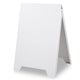 TheDisplayOutlet Sidewalk A Frame Sandwich Board Sign White Image