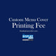 TheDisplayOutlet Custom Menu Cover Printing Fee - TheDisplayOutlet Image