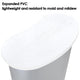TheDisplayOutlet Portable Trade Show Display Podium Counter II White Image