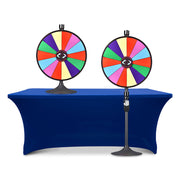 WinSpin 24" Prize Wheel Round Base Stand Spinning Wheel