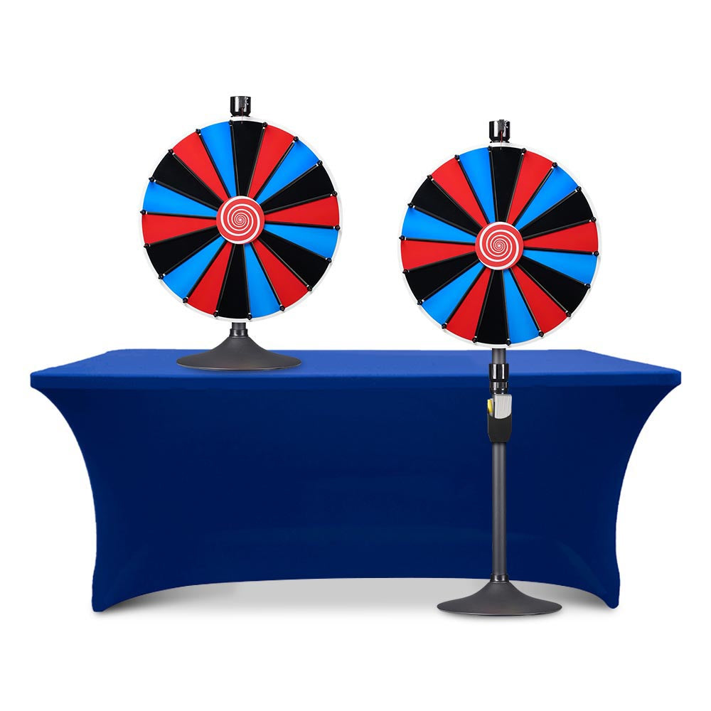 WinSpin Prize Wheel 36 Large Spinning Wheel Round Base Stand – The Display  Outlet