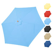 TheDisplayOutlet Patio Umbrella Canopy 9ft 6-Rib Image