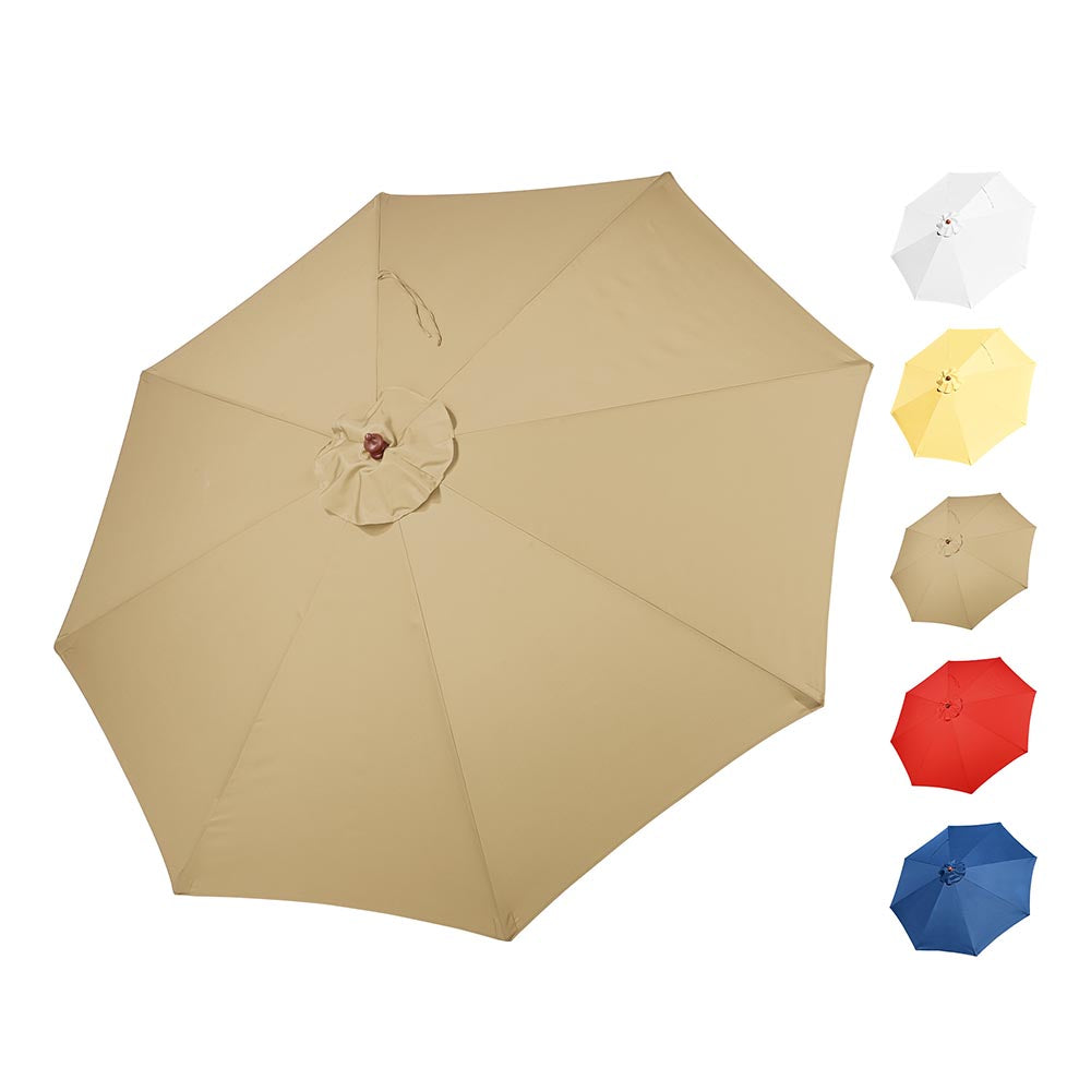 9ft patio umbrella canopy Patio Umbrella Canopy 9ft 8-Rib