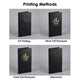 TheDisplayOutlet Custom Menu Covers PU Leather Beverage & Wine List Holder 4.25x11 Image