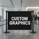 TheDisplayOutlet 47.3" Retractable Banner for Stanchions, Custom Graphics Image