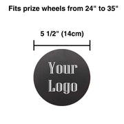 TheDisplayOutlet Custom Logo - Prize Wheel Centerpiece, 5.5in Image