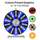 TheDisplayOutlet Custom Print Acrylic Sheet Dry Erase Board for Prize Wheel Image