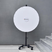 TheDisplayOutlet 48" Custom Prize Wheel Dry Erase Spin Wheel Rolling Stand 1ct/pk Image