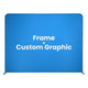 TheDisplayOutlet 10ft Trade Show Booth Fabric Display(Aluminum Frame, Graphic or Kit), Frame+Graphic Image