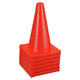 TheDisplayOutlet 18" Traffic Cones 6-Pack Fluorescent PVC Image