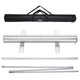 TheDisplayOutlet 33" Roll Up Retractable Banner Stand Vertical 10ct/Pack Image