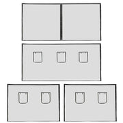 Netting Mesh Sidewalls for 10x15 Pop Up Canopy