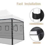 Netting Mesh Sidewalls for 10x15 Pop Up Canopy