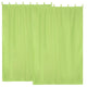 Tab Top Curtain Panel for Porch, Doors 54x84 2ct/Pack
