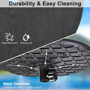 Outdoor Umbrella Table Drink Tray 20x1.5 in