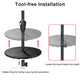 Outdoor Umbrella Table Drink Tray 20x1.5 in