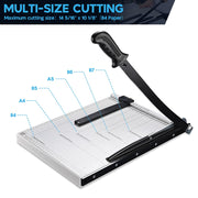 15" Paper Trimmer, Guillotine and Cutter