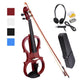 Full Size Electric Violin for Beginners with Headphone Rosin Case