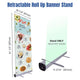 33" Roll Up Retractable Banner Stand Economy