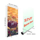 40x79 Display Banner Stand Retractable Deluxe