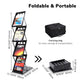 4-pocket Portable Collapsible Literature Stand