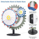 WinSpin Prize Wheel Double Gears Tabletop Round Base, 24"
