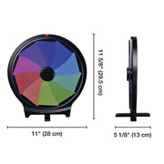 WinSpin 10" Prize Wheel Stand-up & Tabletop 10-Slot